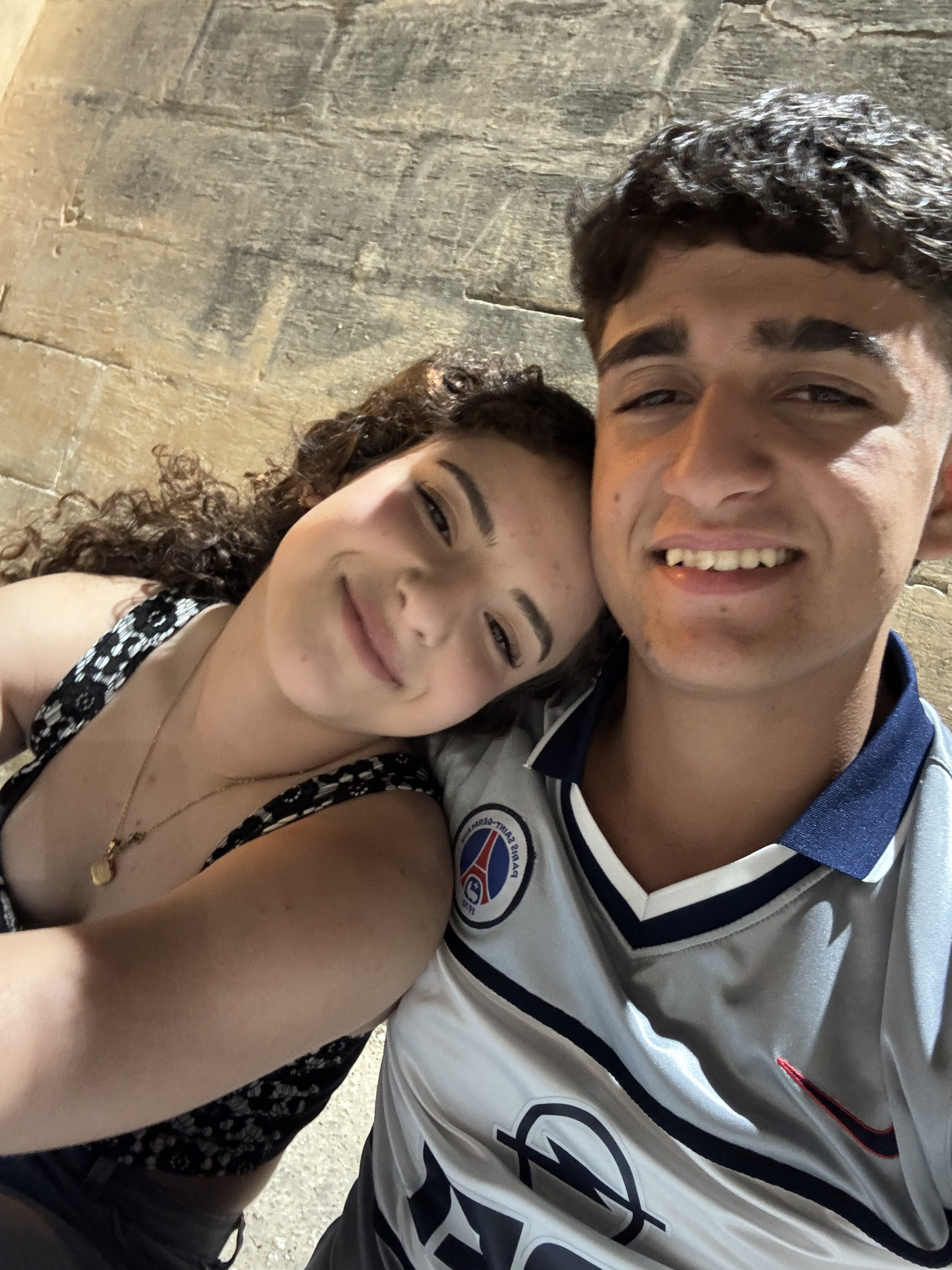 One of our first memories together